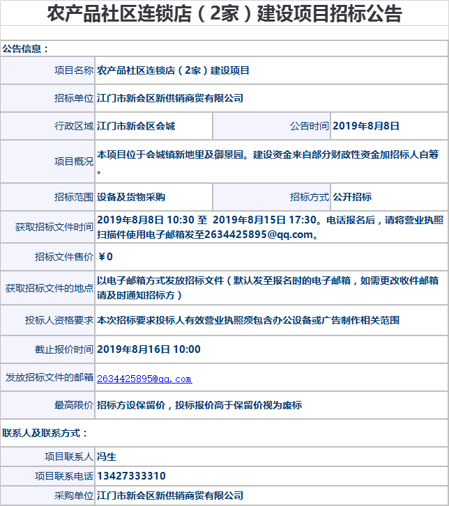 农产品社区连锁店（2家）建设项目招标.png