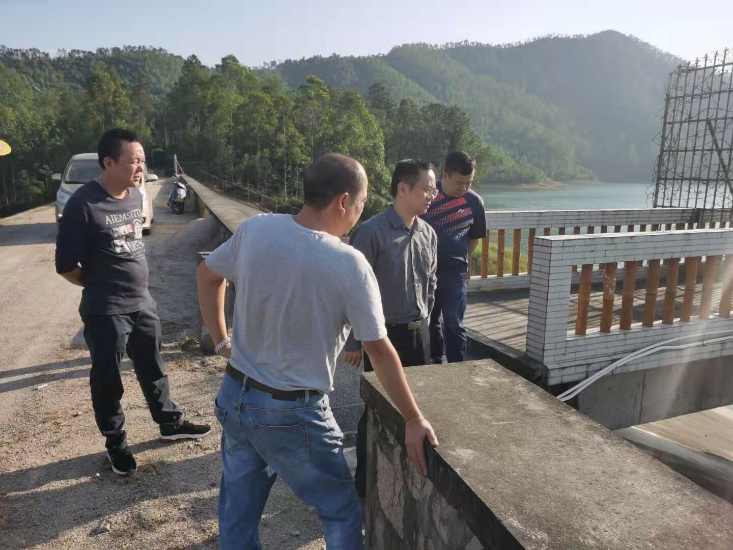 2020116】区三防办到鱼山水库和鹅坑水库检查指导防汛抗旱工作_1