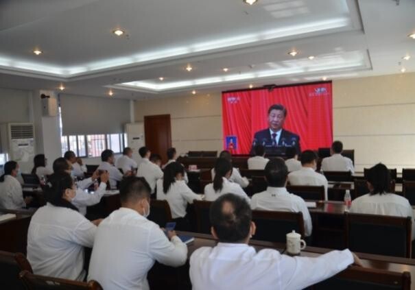 31期（区卫生健康系统党员干部职工收听收看党的二十大开幕会盛况）_1