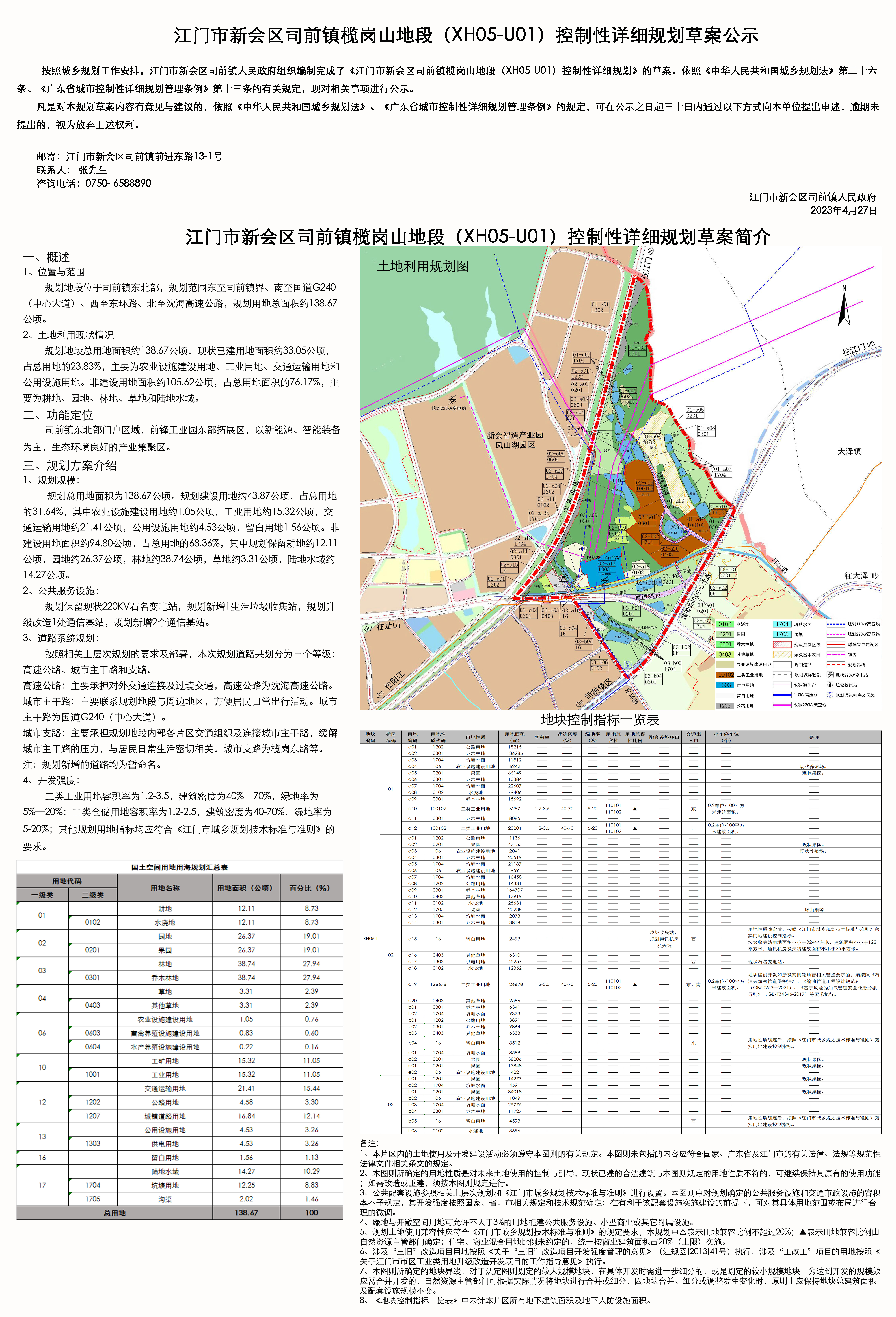江门市新会区司前镇榄岗山地段 (XHO5-U01) 控制性详细规划草案公示.jpg
