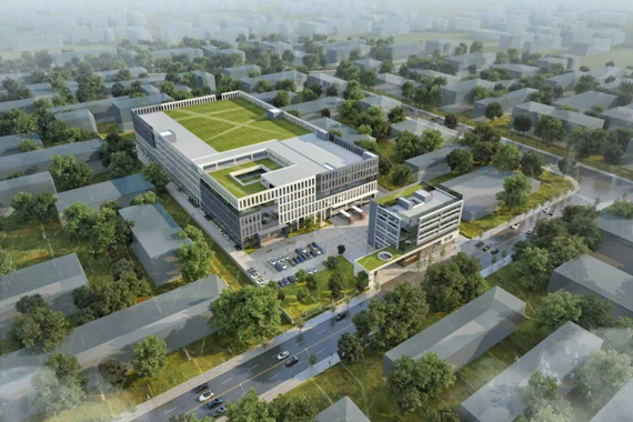 新会司前新锐模块化智能储存装备项目主体封顶