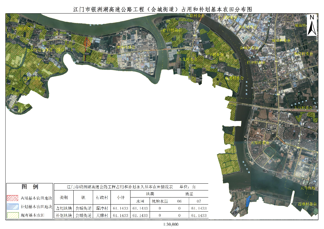 关于江门市新会区土地利用总体规划修改方案暨永久基本农田补划方案